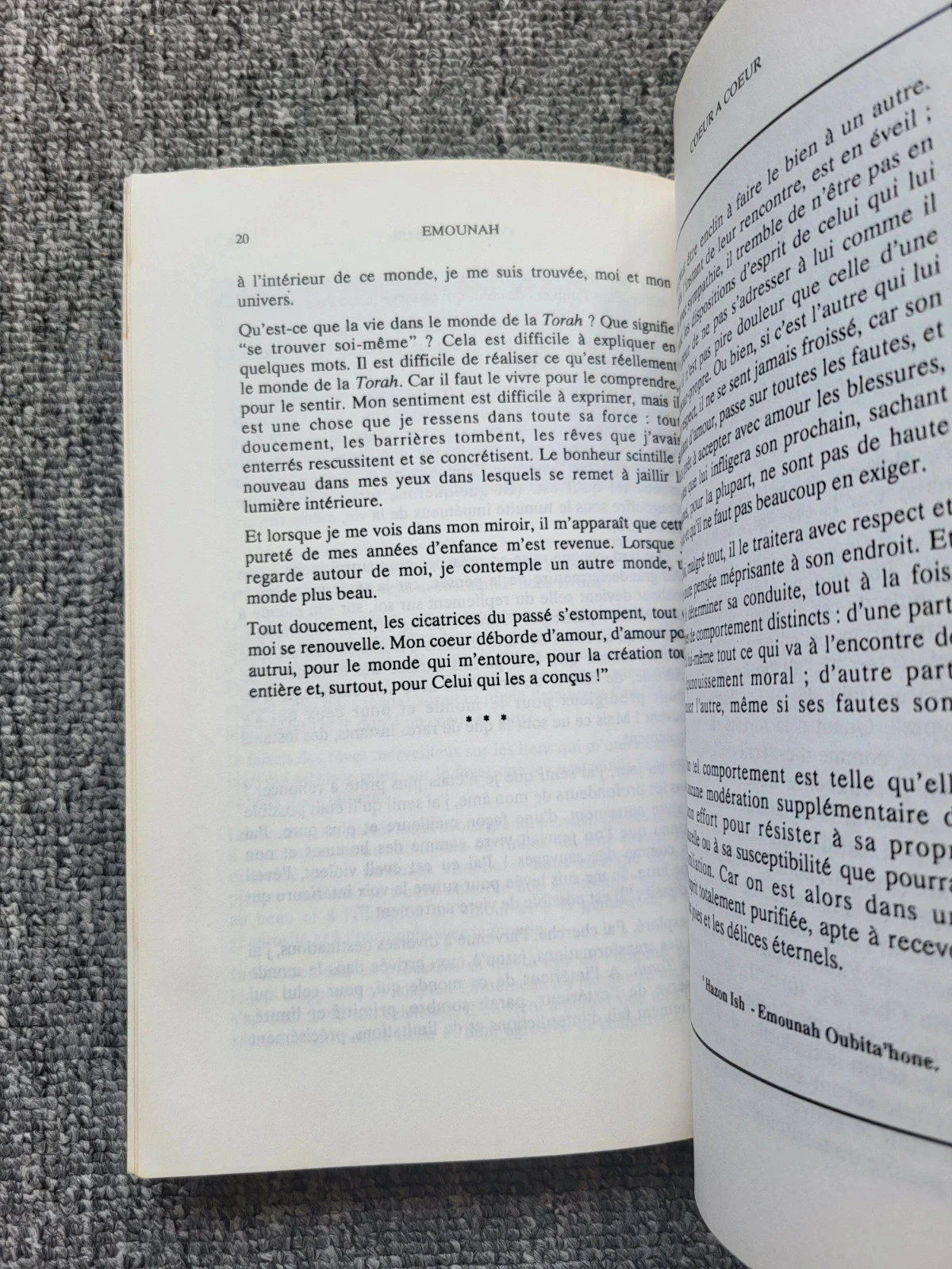 Livre Emounah n° 14 : Pensamento judeu, Torá, Judaísmo (Rabino Abdallah Somekh) - Raro – photo 5